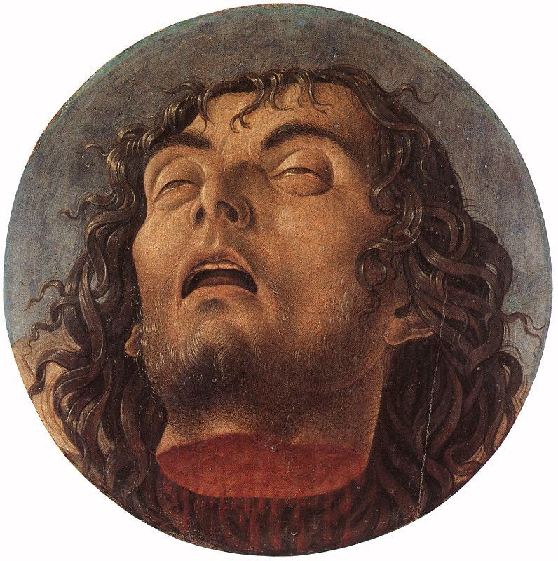 BELLINI, Giovanni Head of the Baptist 223 Germany oil painting art